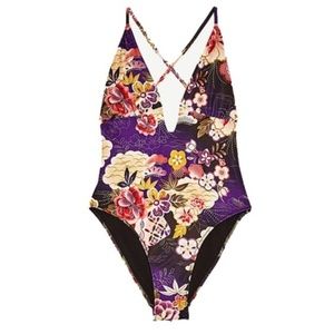 Zara Floral Print Swimwear